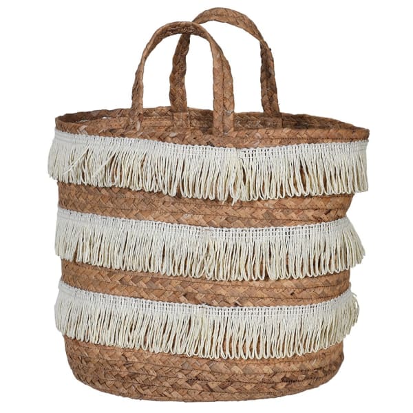 BIUDECO Fish Basket Fshing Net Cage Rattan Storage Basket Fish Creel Basket  Rustic Vase Fishing Creel Basket Wicker Circle Tray Rattan Woven Vase Fish