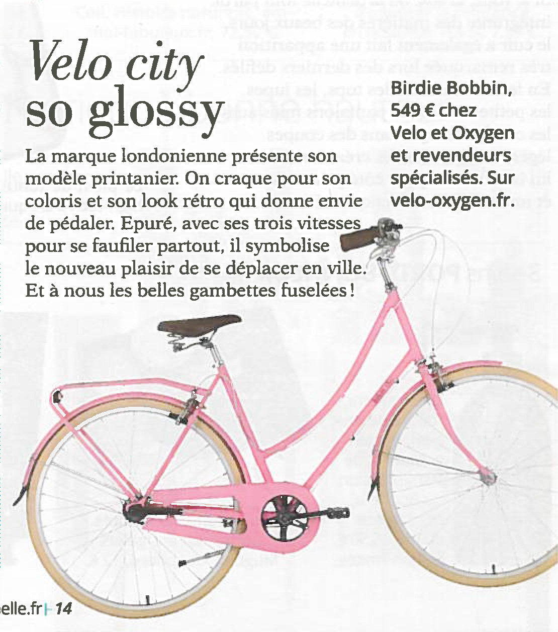 velo bobbin rose