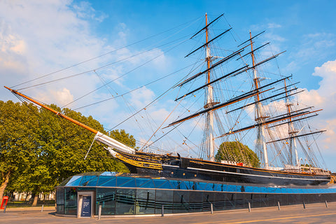 cutty sark london famous boat cycle tour