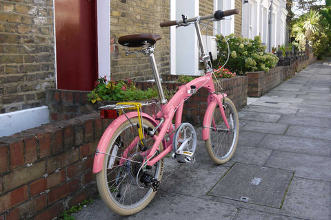 Vélo pliant rose Blossom