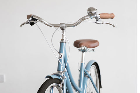 vélo birdie en bleu clair