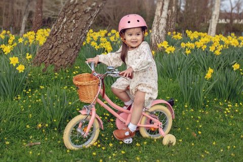 Learning to cycle at Lady Octavia. Progression to pedalling their