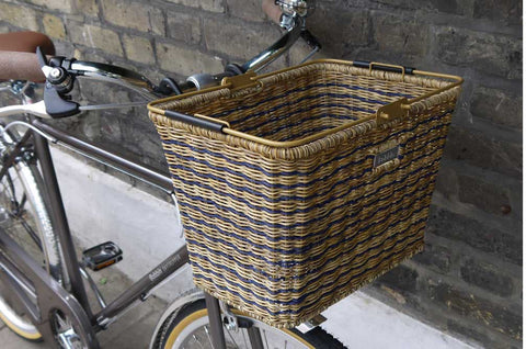 Panier à vélo Express - Rayures bretonnes