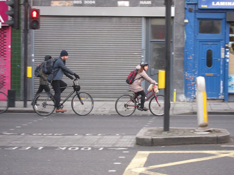 Londres à vélo en novembre