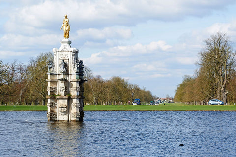 Diana Fountain Bushy Park Radweg