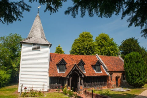 greensted church on a cycle tour