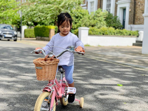 Vélo jaune enfants 7 à 11 ans 24 pouces Gingersnap de Bobbin