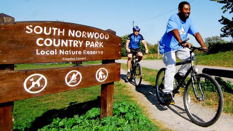 Piste cyclable du parc national de South Norwood