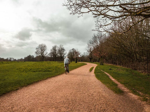 cycling the tamsin trail in richmond park