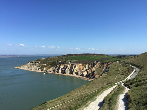 Majestätischer Blick auf die Isle of Wight