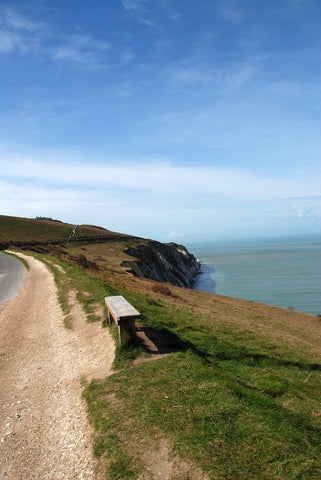 Cycling route in the Isle of Wight