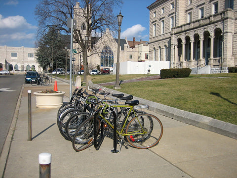Öffentliche Fahrradständer