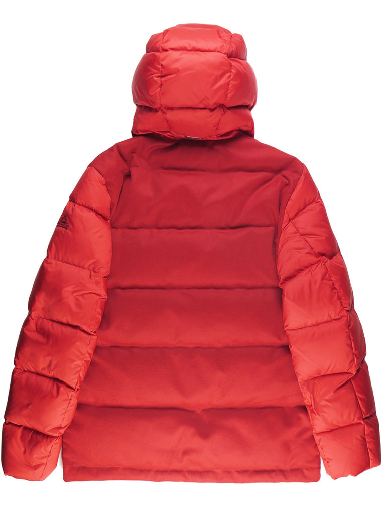 Deep Powder Down Jacket in Red | Odin New York