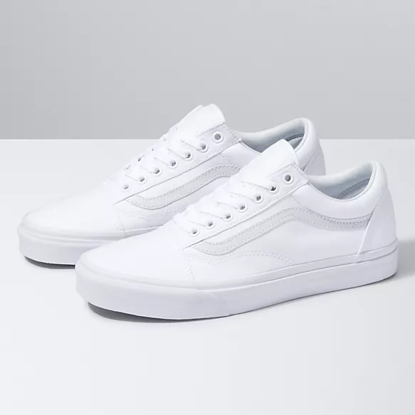 Vans Old Skool Shoes True White 