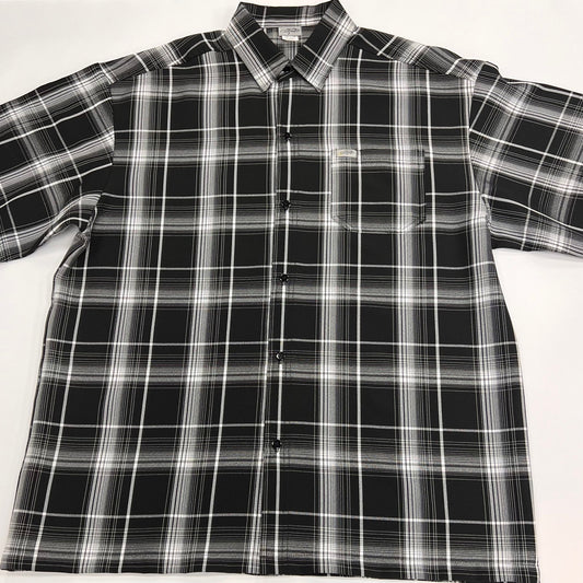 CALTOP Plain Button Up Short Sleeve Shirt – K MOMO