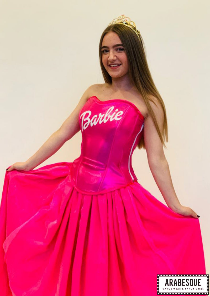 pink barbie dress womens