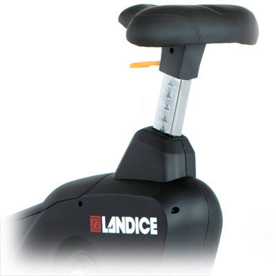 A black bicycle with the word landice on it
