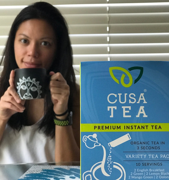 Cusa Tea brand ambassador Kristy