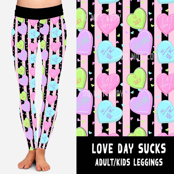 LUCKY IN LOVE-NOT COMPLETE LEGGINGS/JOGGERS – Spade's Boutique