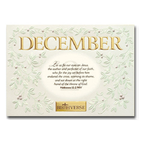 december birthday card bible greeting verse birth