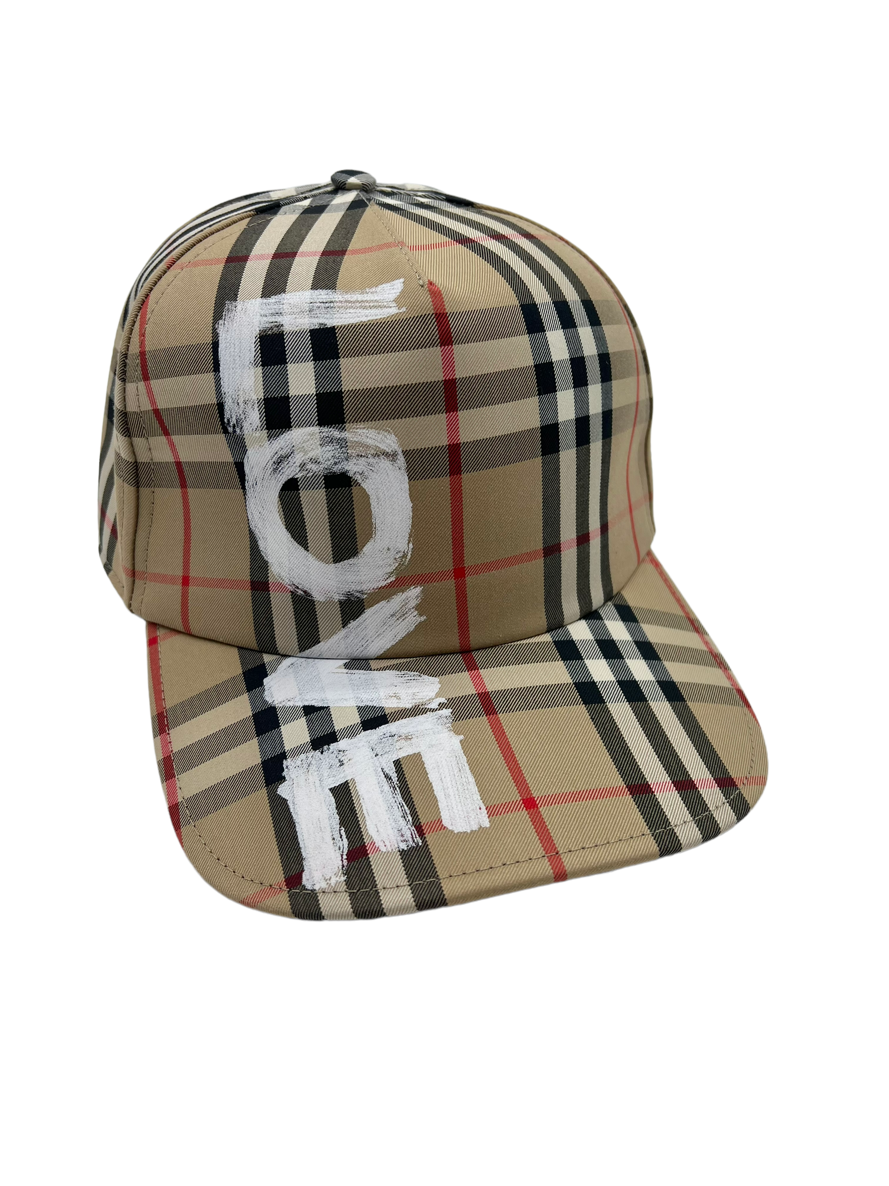 Burberry Plaid Love Archive Size M Trucker Hat – Shop Luxe Society