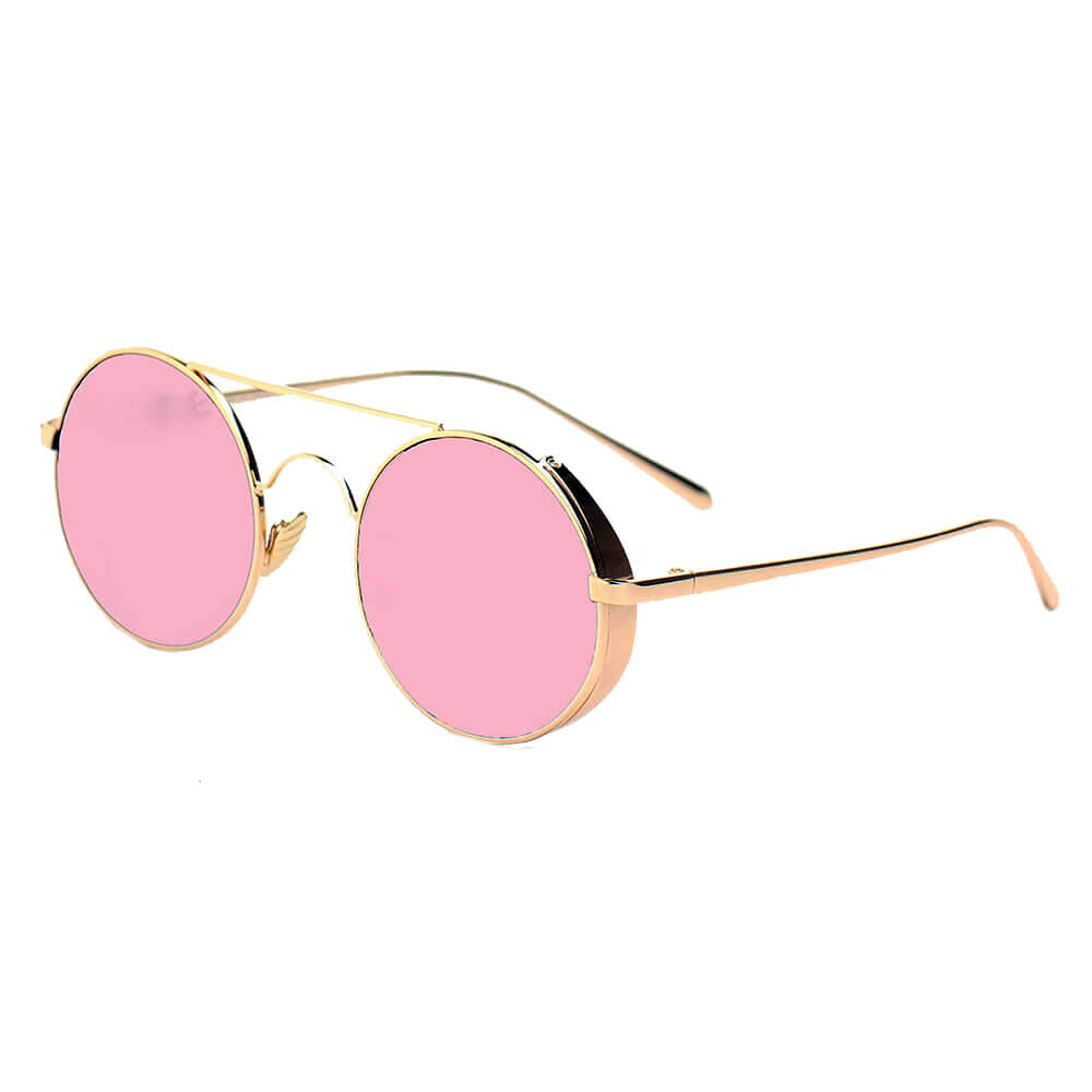 trendy round glasses