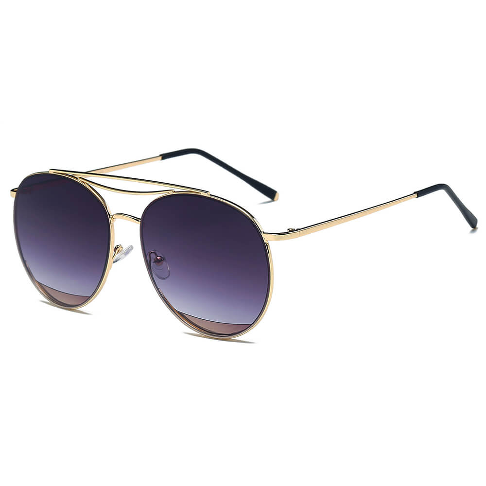 circle aviator sunglasses