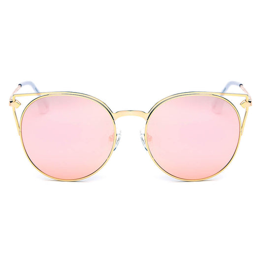 Clayton - Women Round Petite Cat Eye Sunglasses Circle - Cramilo Eyewear -  Stylish & Trendy Eyewear