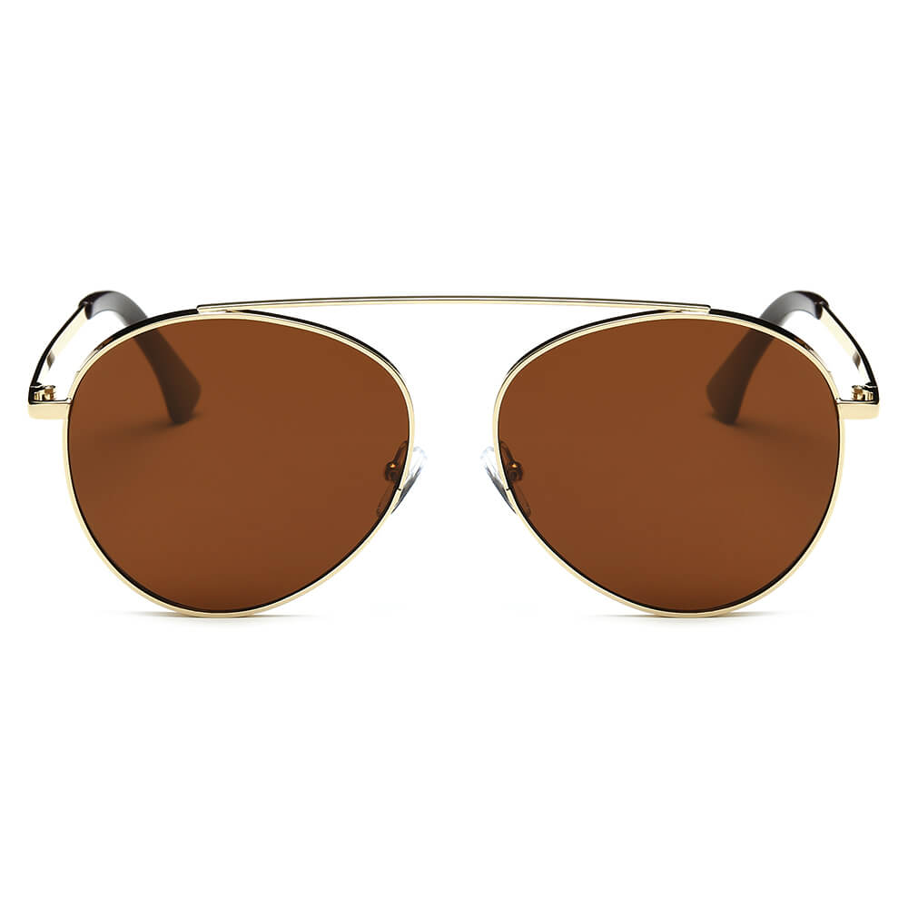 givenchy brow bar aviator sunglasses