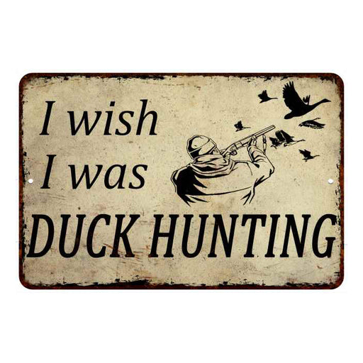 Gone Fishing Man Cave Fishing Hunting 8x12 Metal Sign 108120063006