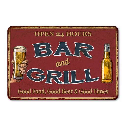 Cold Beer Metal Sign Vintage Looking 106180062028 — Chico Creek Signs