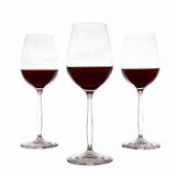 Red wine glass