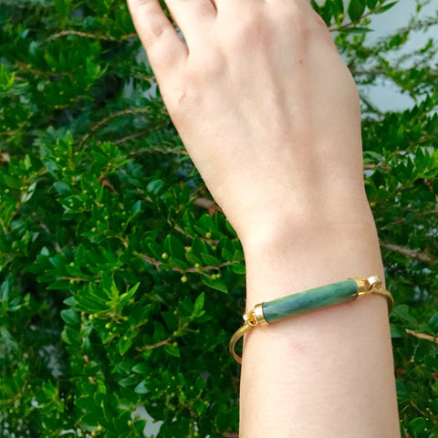 jade cuff bracelet