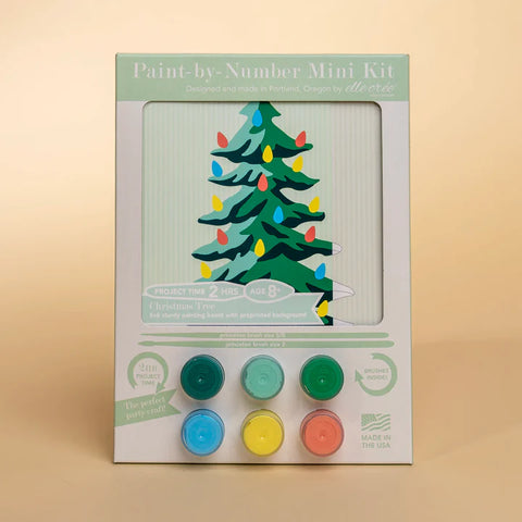 Christmas Tree Paint By Numbers Kit For Kids at Laurel Mercantile Co