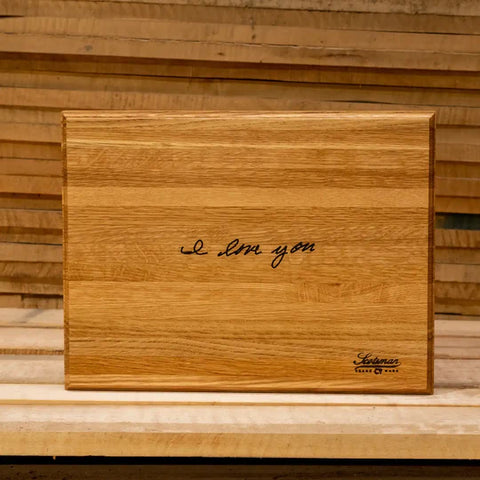 Custom Engraved Cutting Boards at Laurel Mercantile Co.
