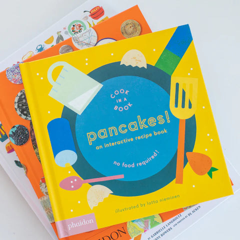 Colorful Interactive Cookbook for Kids
