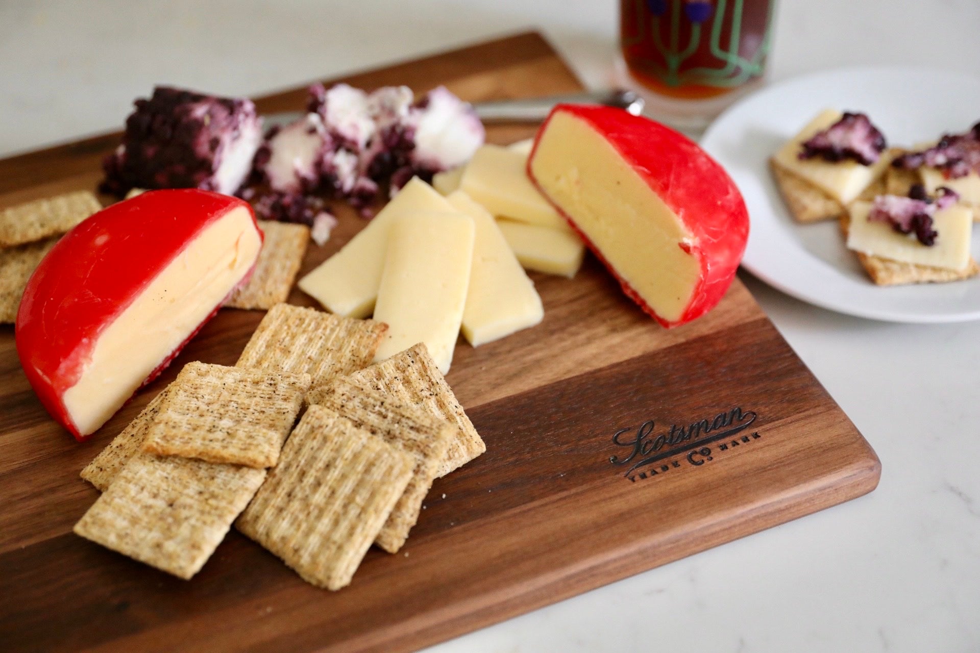 Cheese and Cracker Party Board from Scotsman Co