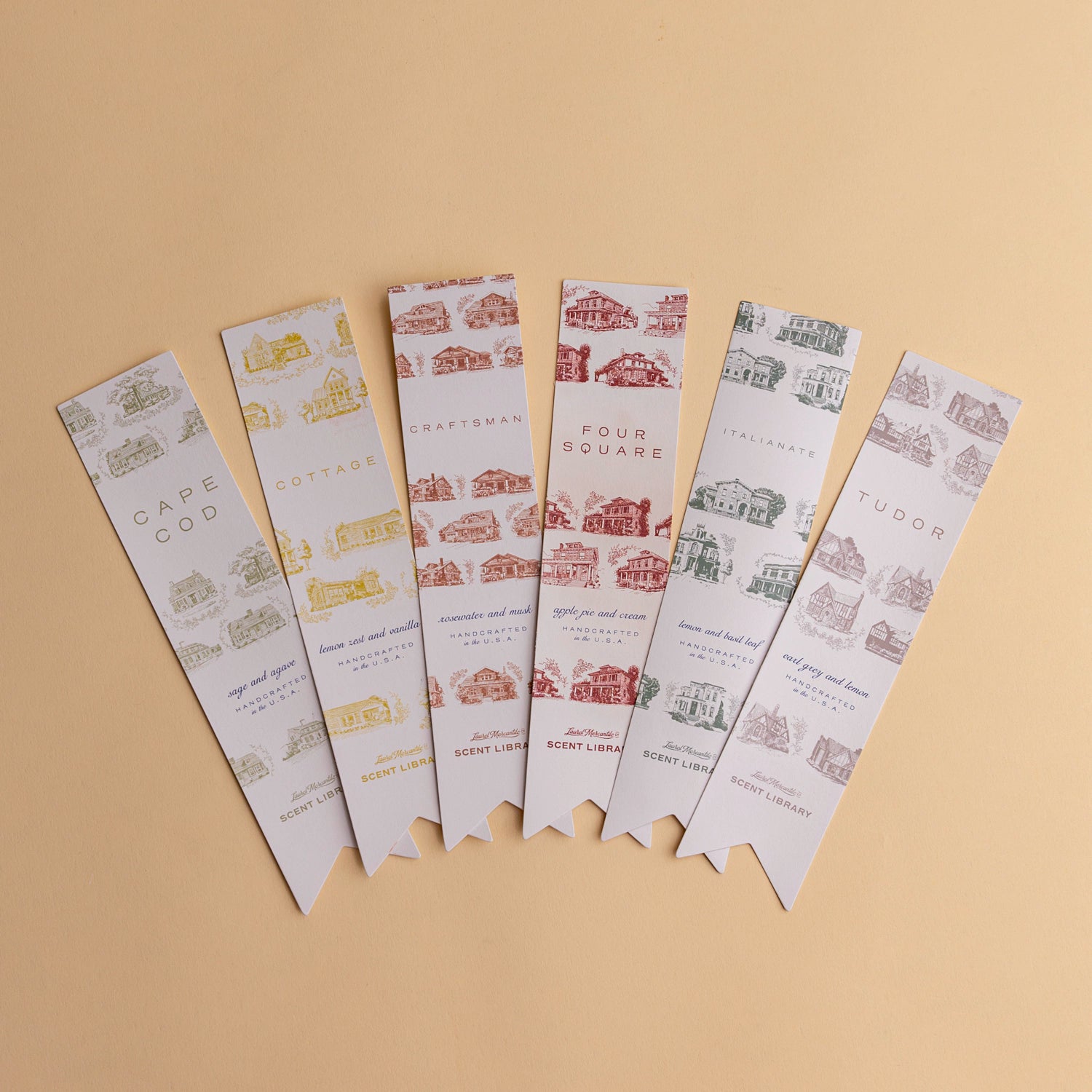 Scented Bookmark - Architecture Collection