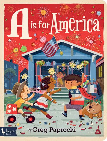 A is For America book for Young Children by Greg Paprocki at Laurel Mercantile