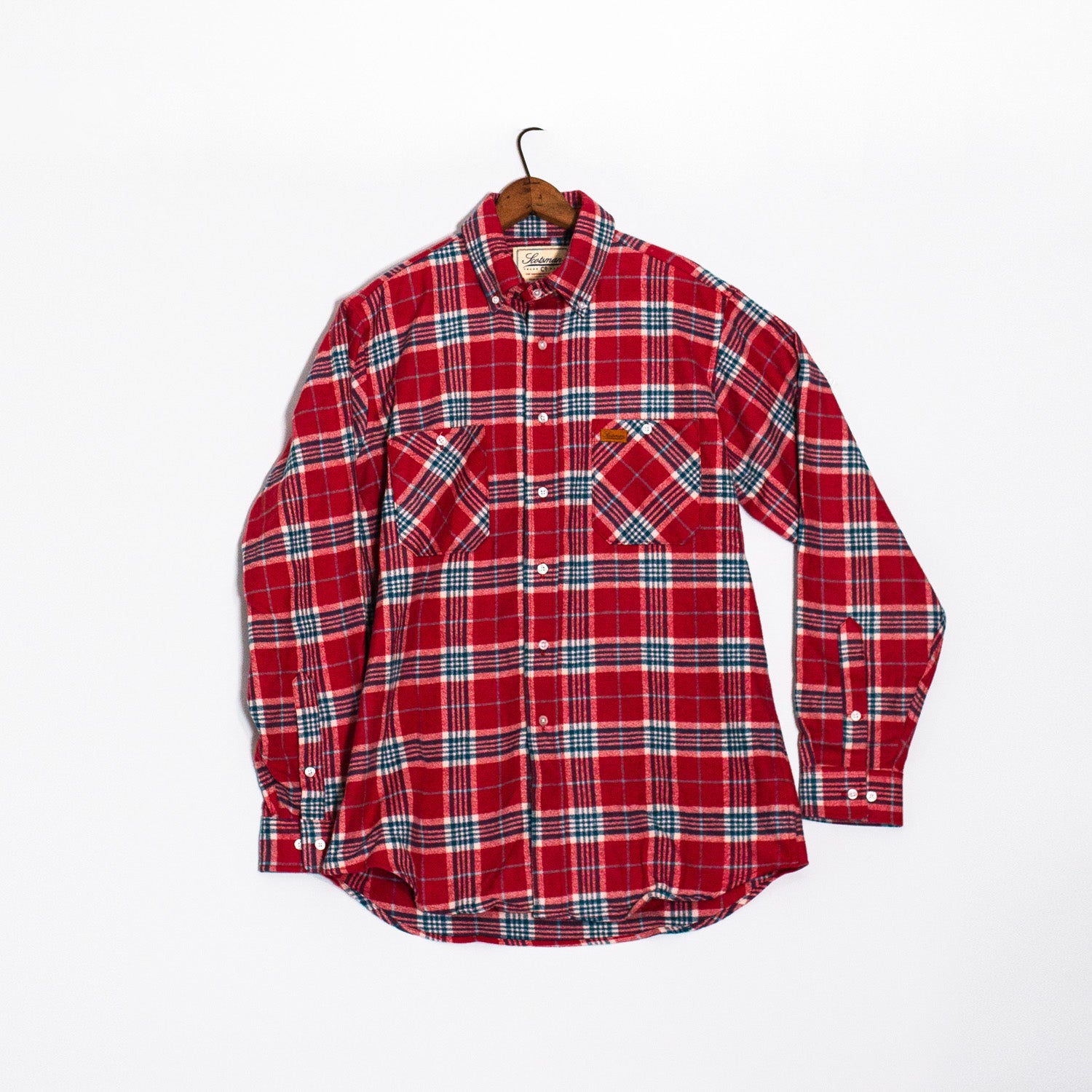 Scotsman Co. Crimson Traditional Flannel