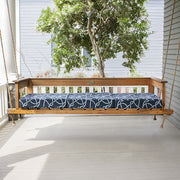 Covered porch swing