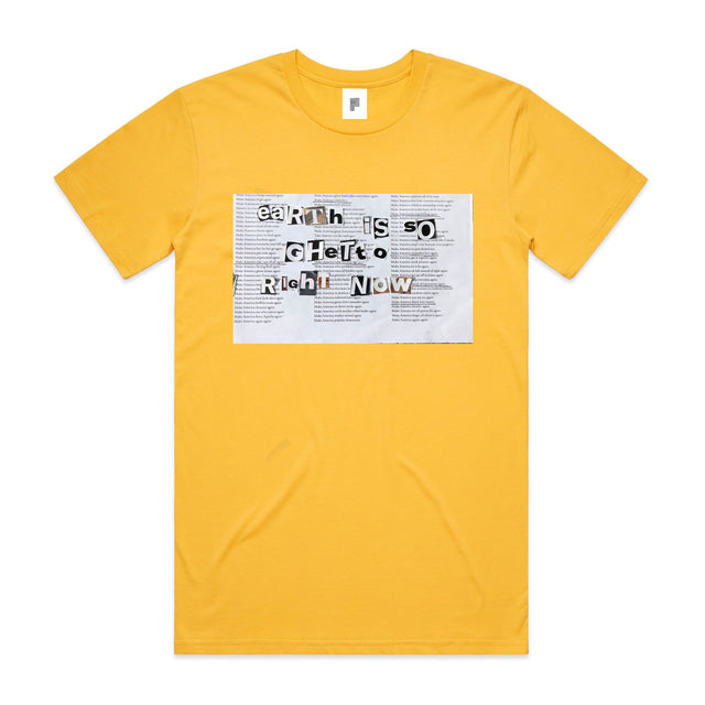 EARTH IS SO - BEATRICE DOMOND T-SHIRT [YELLOW]