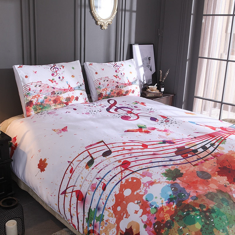 Musical Spring Duvet Cover Set Worldwide Free Shipping Top