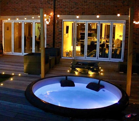 Privacy ideas for hot tubs