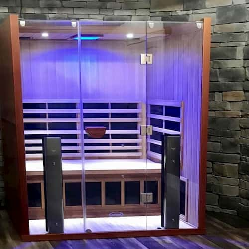 Sauna in home
