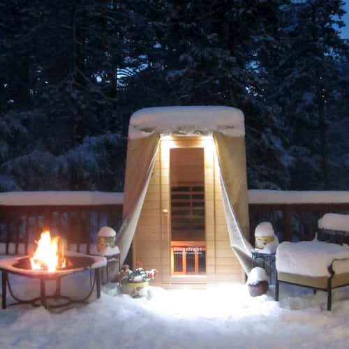 Outdoor sauna
