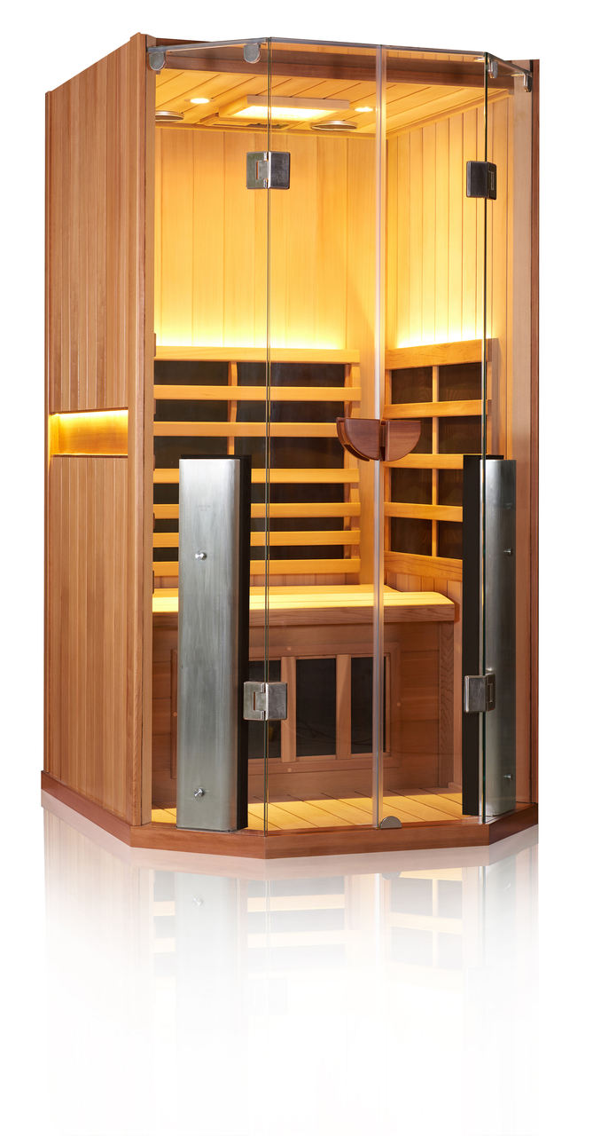 Full Spectrum 1 Person Infrared Sauna | Evergreen Softub