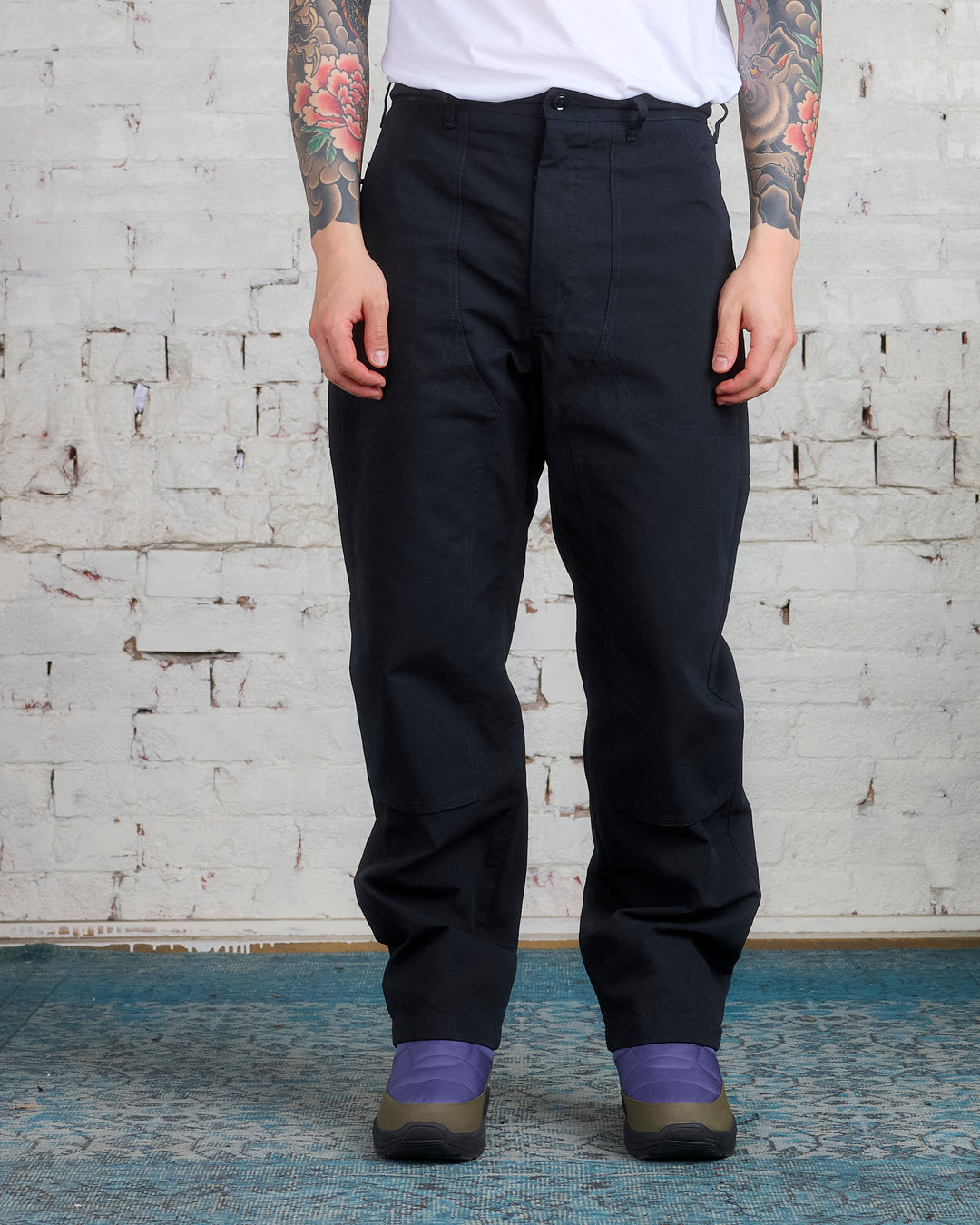 Engineered Garments RF Jeans Black Cotton Bull Denim – LESS 17
