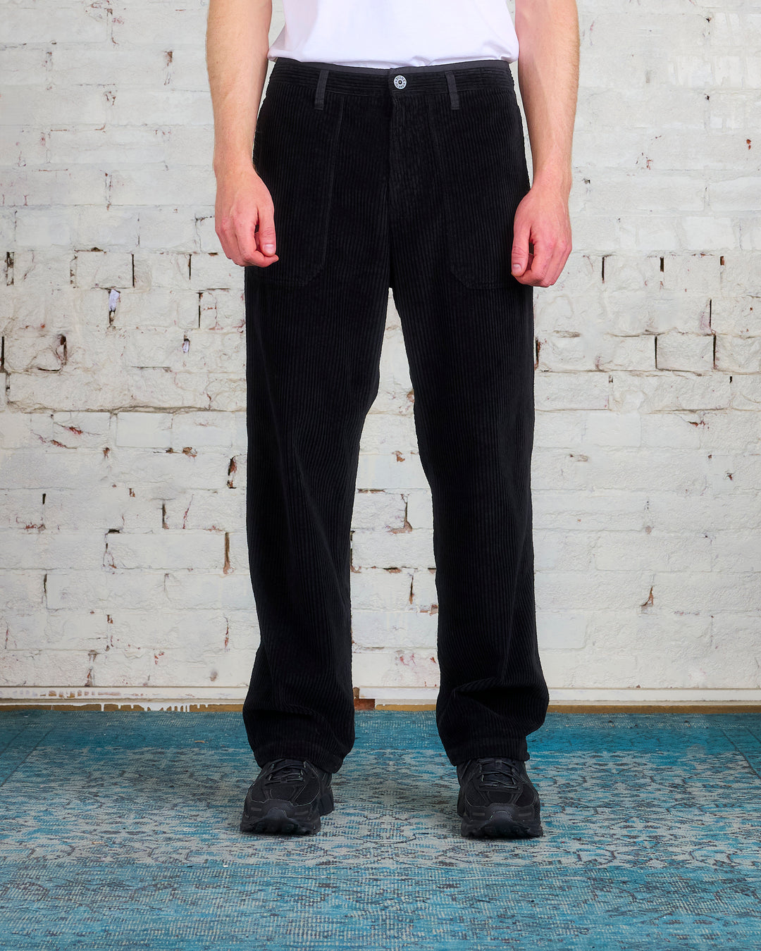 Hakama Pants V11 Black Cotton Unisex Oversized -  Canada