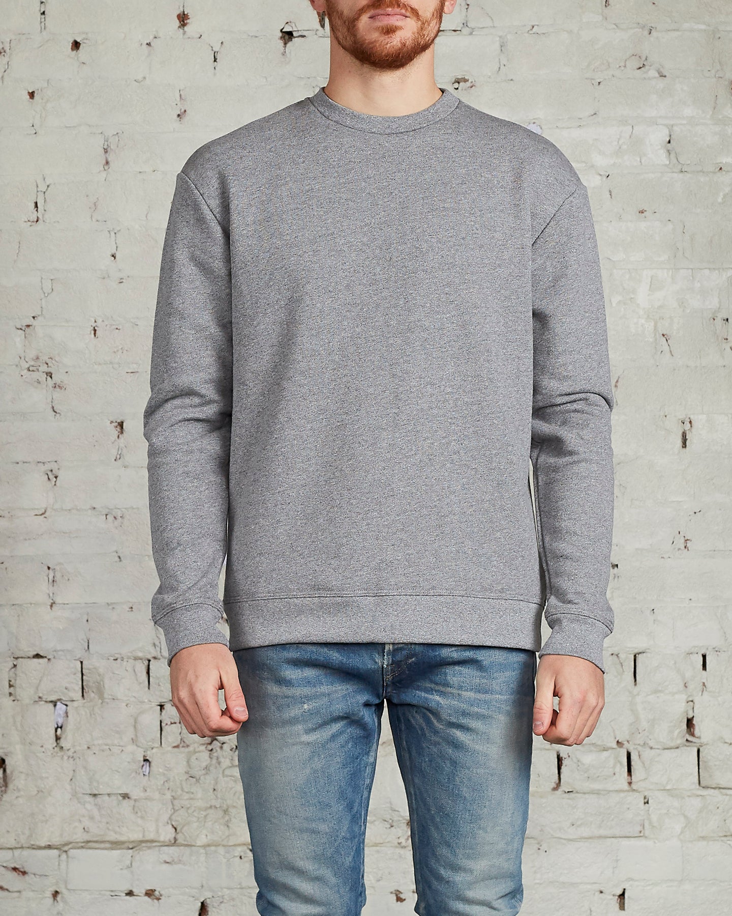 Oversized Crewneck Pullover / Dark Grey - JOHN ELLIOTT